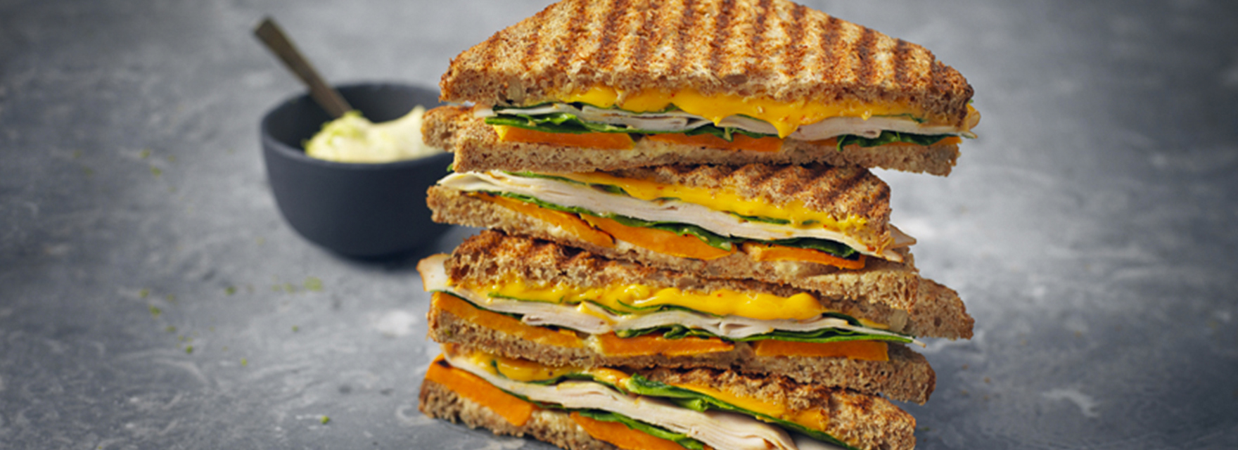 4 lekkere tosti’s met cheddar