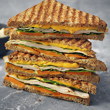 4 lekkere tosti’s met cheddar