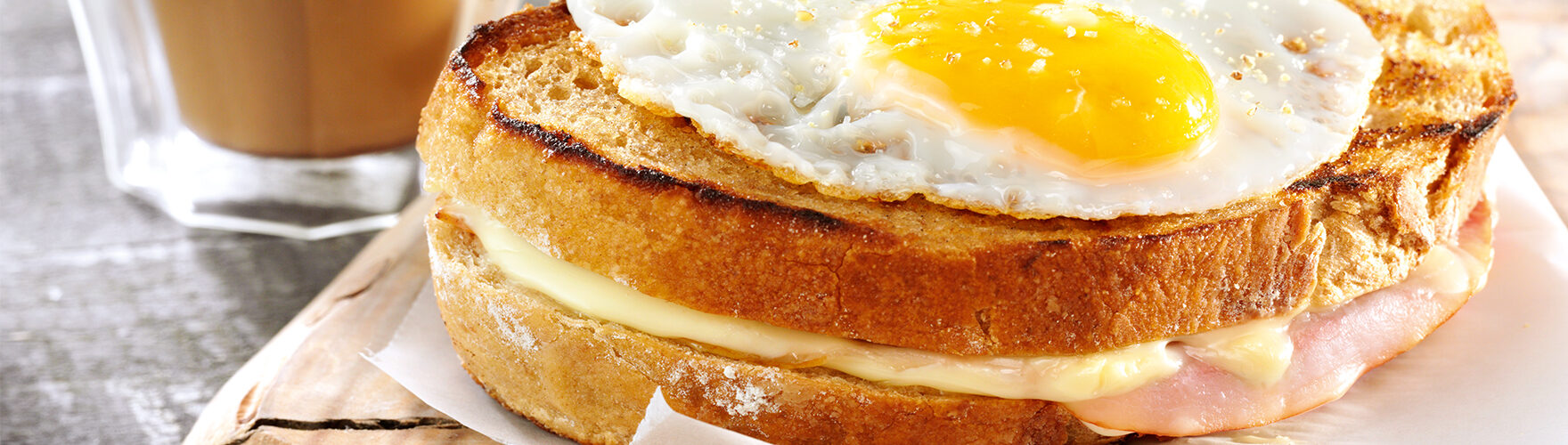 Köstlicher Croque Madame