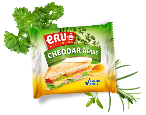 ERU Slices Cheddar Herbs