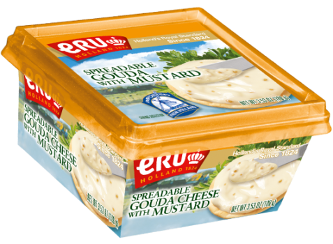 ERU Spreadable Gouda with Mustard