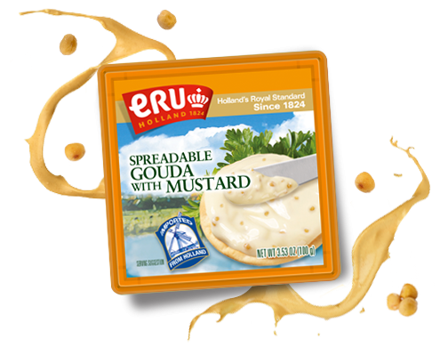 ERU Spreadable Gouda with Mustard