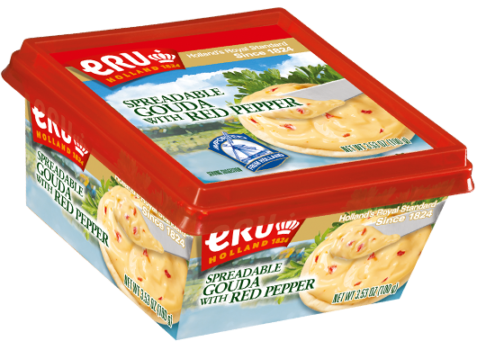 ERU Spreadable Gouda with Red Pepper