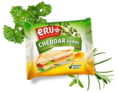 ERU Slices Cheddar Herbs