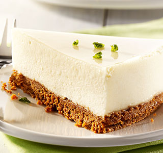 Roomzachte cheesecake met zoete honingappel smaak