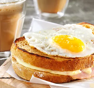 Heerlijke croque madame